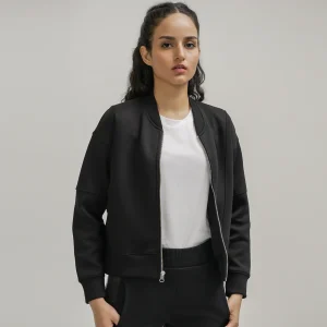 Spacer Cropped Jacket